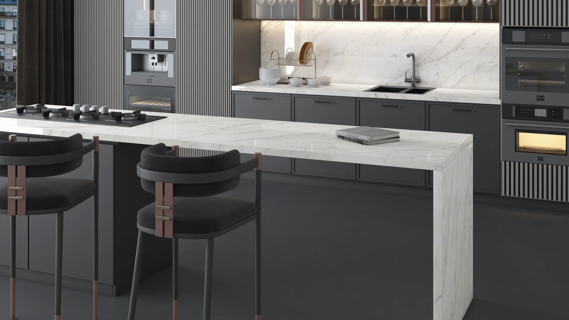 שיש למינם Laminam (אריח פורצלן)
